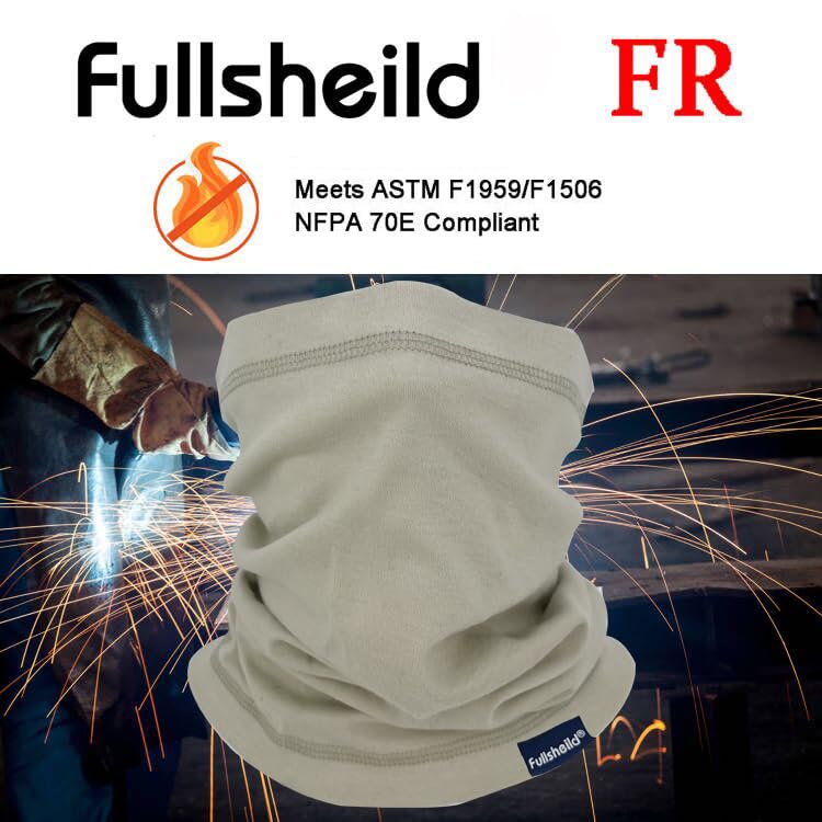 Fullsheild FR Flame Resistant Face Mask Full Cover Neck Gaiter Snood for Welding Hunting Army Military Working