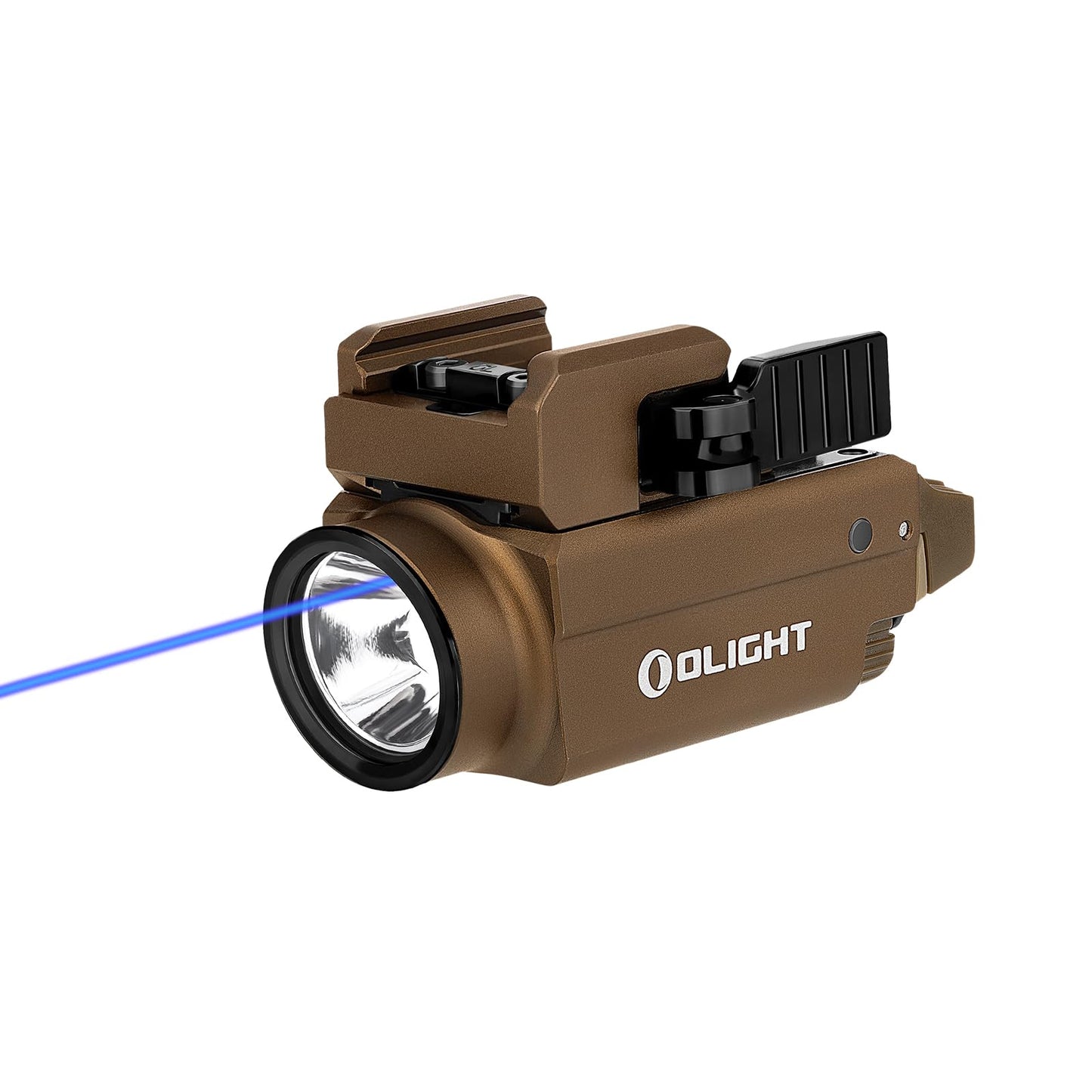 OLIGHT Baldr S 800 Lumens Compact Rail Mount Weaponlight with Green Beam and White LED Combo, Magnetic USB Rechargeable Tactical Flashlight with 1913 or GL Rail, Battery Included (Black)
