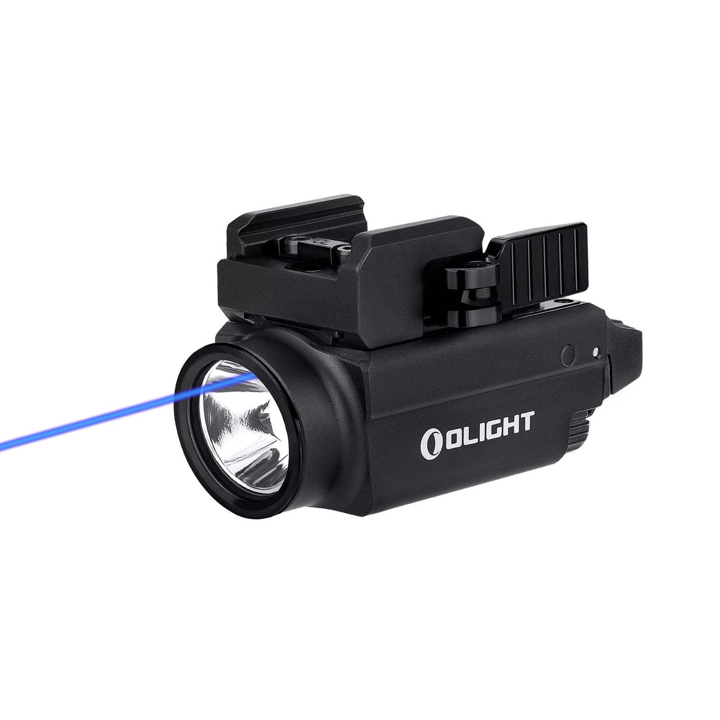 OLIGHT Baldr S 800 Lumens Compact Rail Mount Weaponlight with Green Beam and White LED Combo, Magnetic USB Rechargeable Tactical Flashlight with 1913 or GL Rail, Battery Included (Black)
