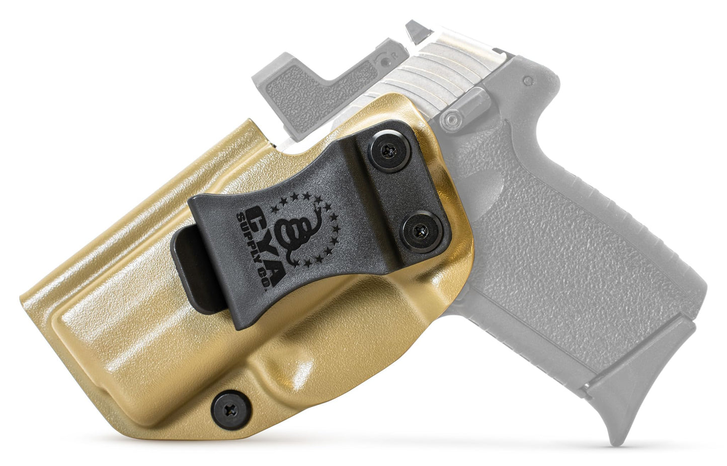 CYA Supply Co. Base Optics Ready (Flat Dark Earth) Inside Waistband Holster Concealed Carry IWB Veteran Owned Company Fits