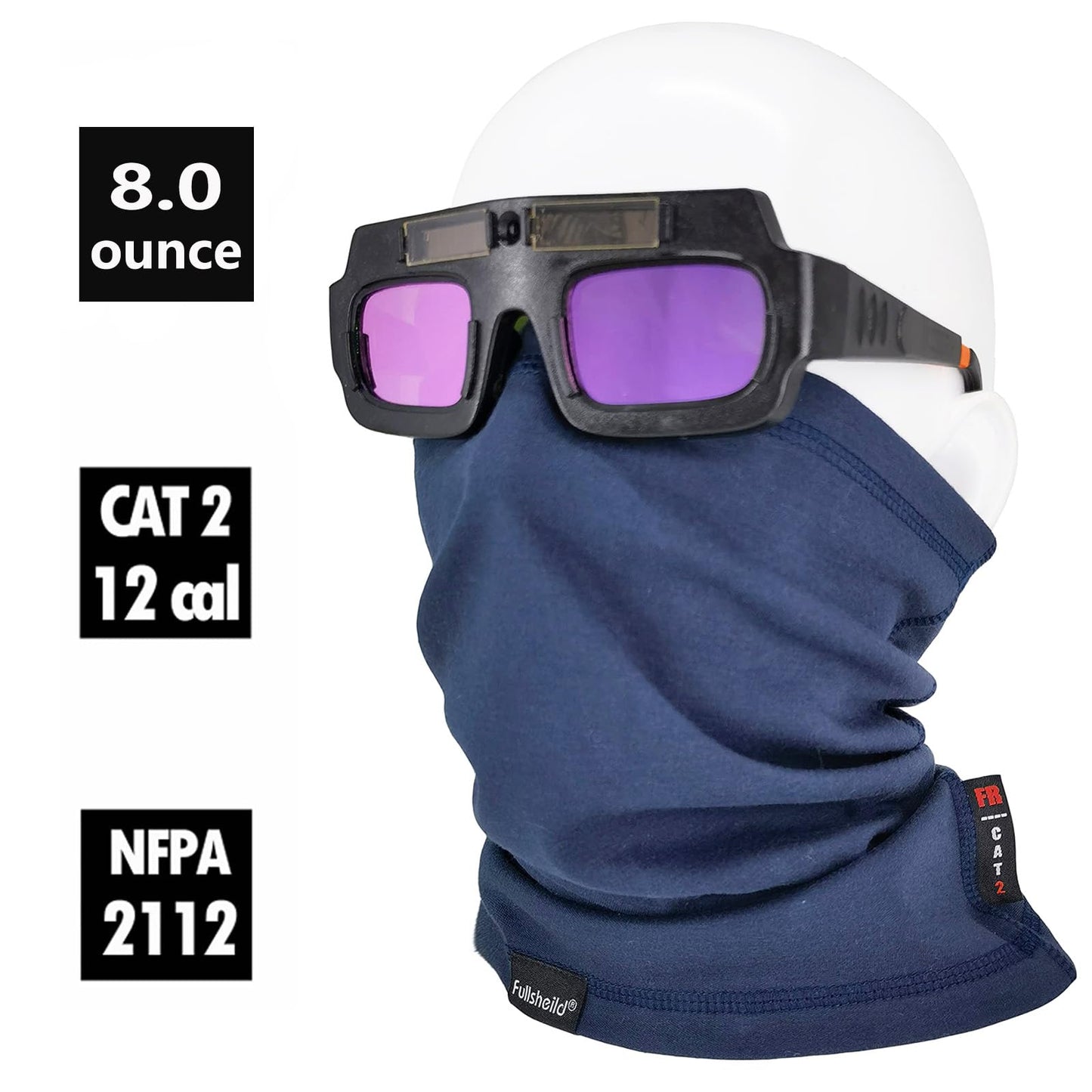 Fullsheild FR Flame Resistant Face Mask Full Cover Neck Gaiter Snood for Welding Hunting Army Military Working