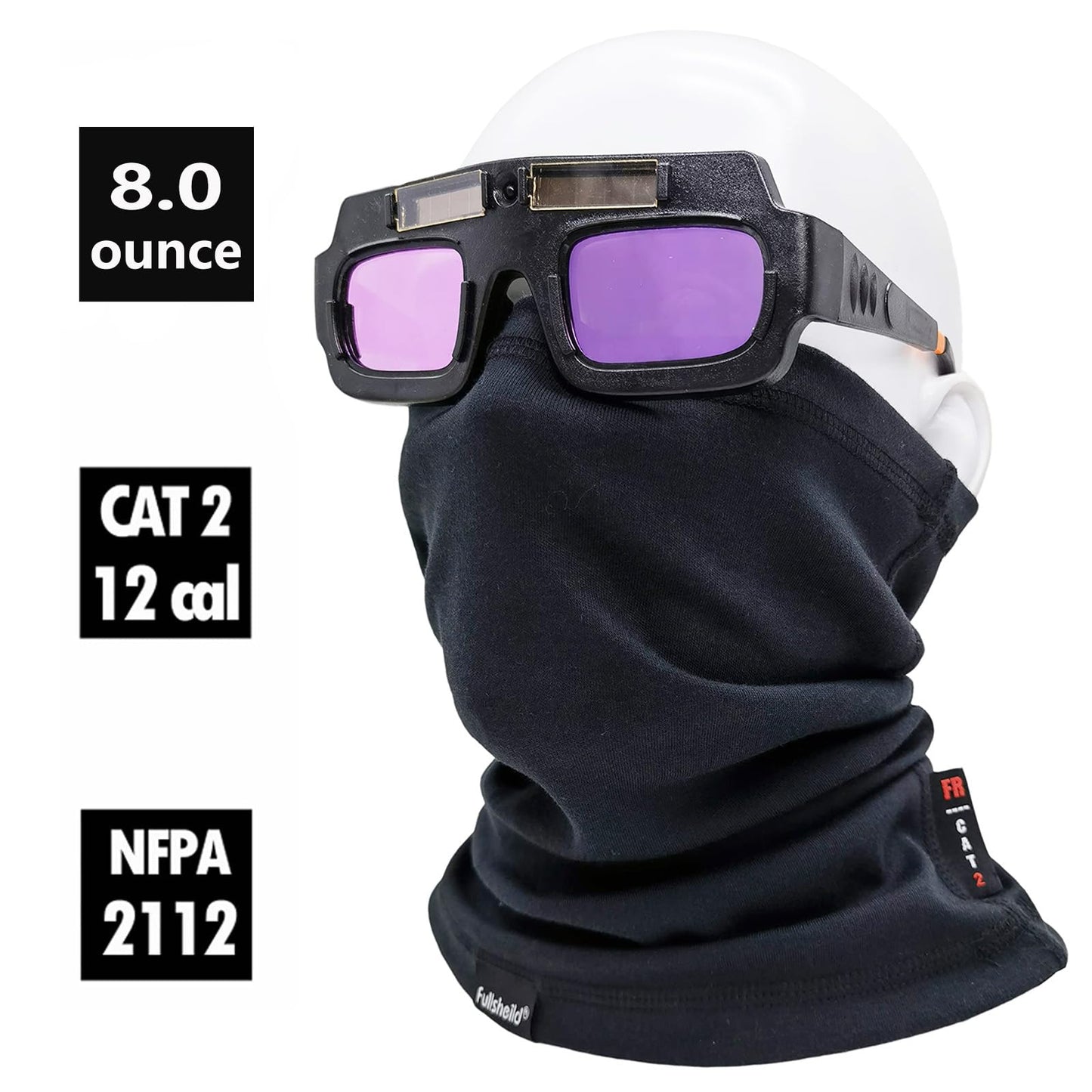 Fullsheild FR Flame Resistant Face Mask Full Cover Neck Gaiter Snood for Welding Hunting Army Military Working