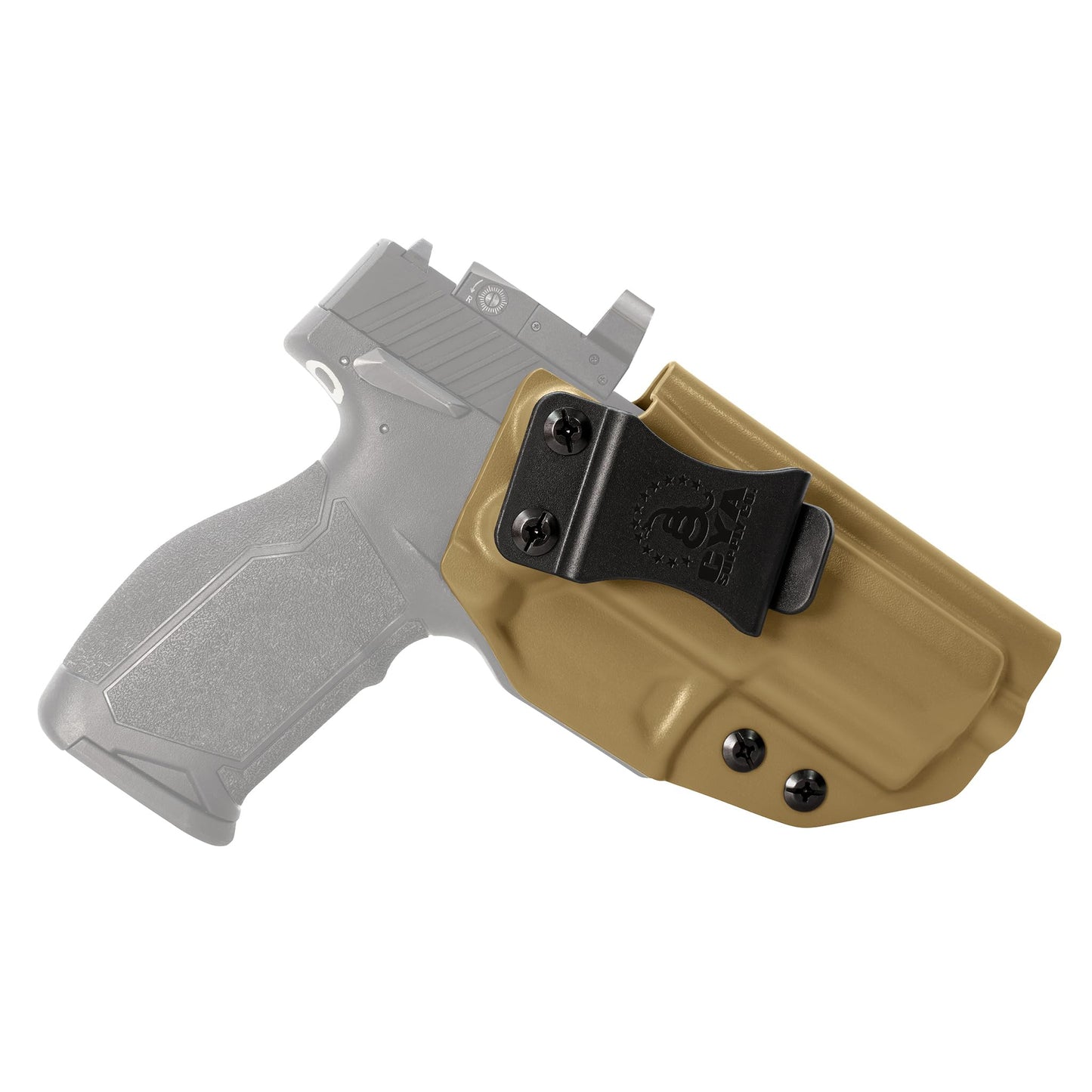 CYA Supply Co. Base Optics Ready (Flat Dark Earth) Inside Waistband Holster Concealed Carry IWB Veteran Owned Company Fits