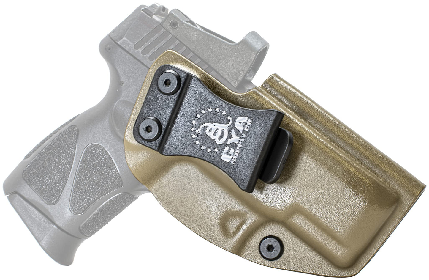 CYA Supply Co. Base Optics Ready (Flat Dark Earth) Inside Waistband Holster Concealed Carry IWB Veteran Owned Company Fits