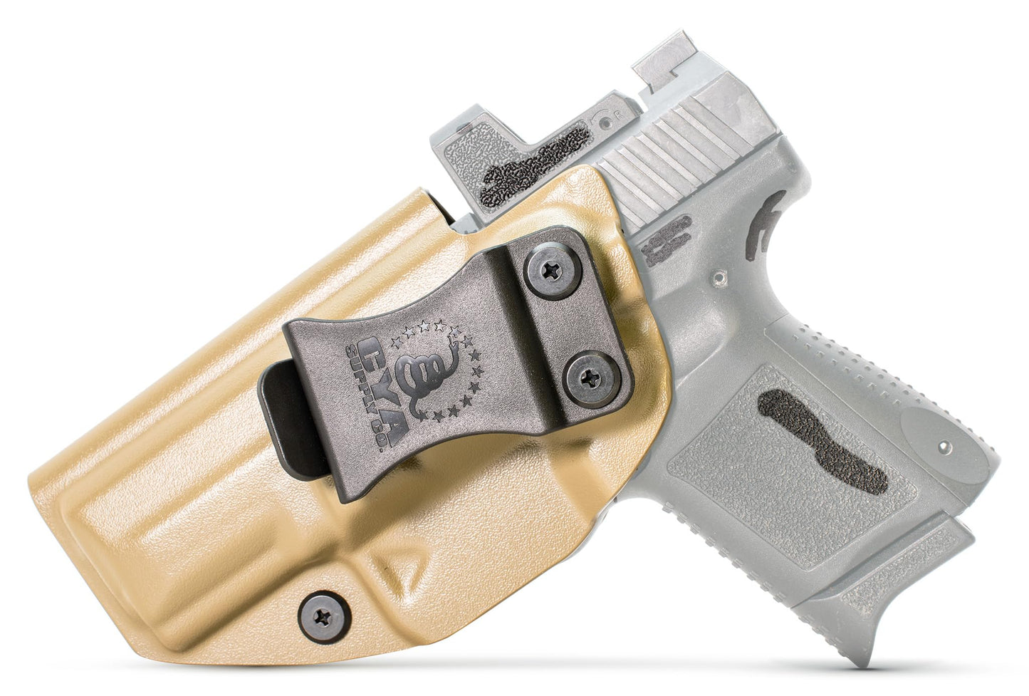 CYA Supply Co. Base Optics Ready (Flat Dark Earth) Inside Waistband Holster Concealed Carry IWB Veteran Owned Company Fits