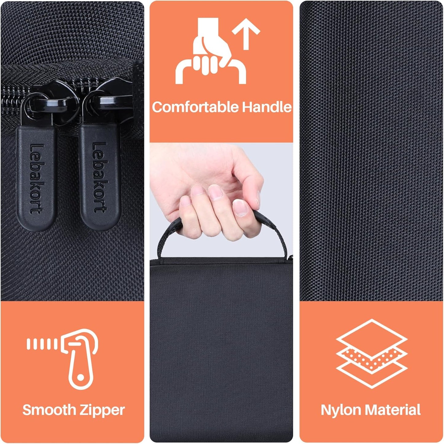 Storage Case Compatible with Walkers Razor Slim/Howard Leight Honeywell Impact Sport/PROHEAR 066 030 Electronic Shooting Earmuffs Hearing Protection Muffs