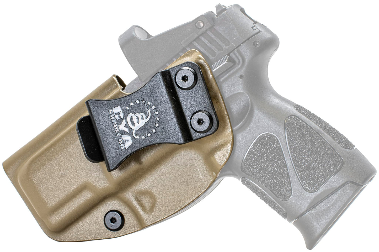CYA Supply Co. Base Optics Ready (Flat Dark Earth) Inside Waistband Holster Concealed Carry IWB Veteran Owned Company Fits
